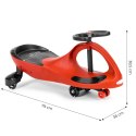 Jeździk grawitacyjny pojazd dla dzieci koła LED czerwony ECOTOYS ECOTOYS