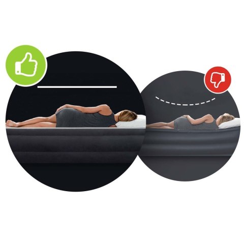 Materac dmuchany do spania 203x152 cm dwuosobowy łóżko INTEX 64143 INTEX