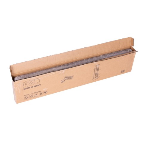 Nowoczesny metalowy kwietnik stojak na kwiaty 6 poziomów czarny ModernHome ModernHome