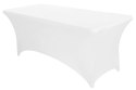 Obrus uniwersalny pokrowiec na stół cateringowy 180 cm 6FT biały elastyczny MultiGarden MultiGarden