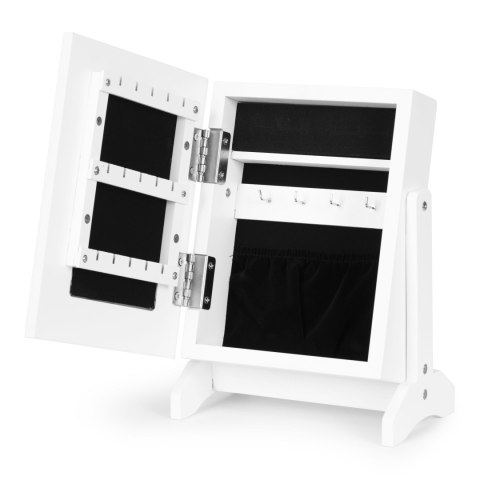 Organizer pudełko szkatułka na biżuterię z lustrem ModernHome ModernHome