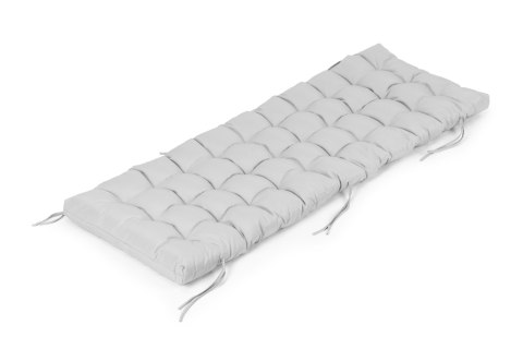 Poduszka na krzesło leżak ogrodowy szara 145 x 52 cm ModernHome ModernHome