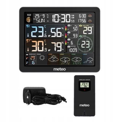 Stacja pogodowa WIFI + miernik zanieczyszczenia powietrza METEO