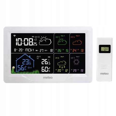 Stacja pogodowa WIFI z prognozą pogody METEO