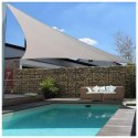 Żagiel przeciwsłoneczny daszek wodoodporny 3x3x3m ModernHome - szary ModernHome