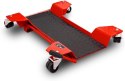 Wózek podest manewrowy do motocykli 200kg czerwony