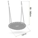 Huśtawka bocianie gniazdo Neo-Sport Swingo 120 cm