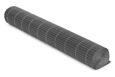 Dwustronna mata bambusowa 100x500 cm na balkon taras ogrodzenie antracyt MultiGarden MultiGarden