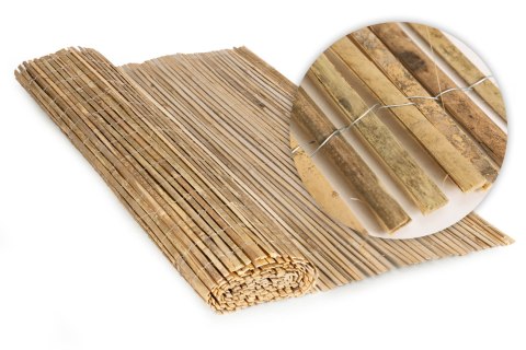 Dwustronna mata bambusowa 150x300 cm na balkon taras ogrodzenie naturalna MultiGarden MultiGarden