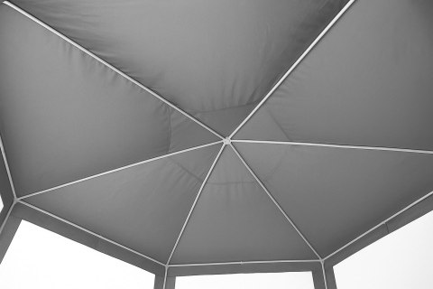Namiot pawilon ogrodowy handlowy 2x2x2 m z moskitierą szary MultiGarden MultiGarden
