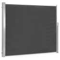Składana markiza 350x180 cm boczna roleta parawan do ogrodu na taras antracyt MultiGarden MultiGarden