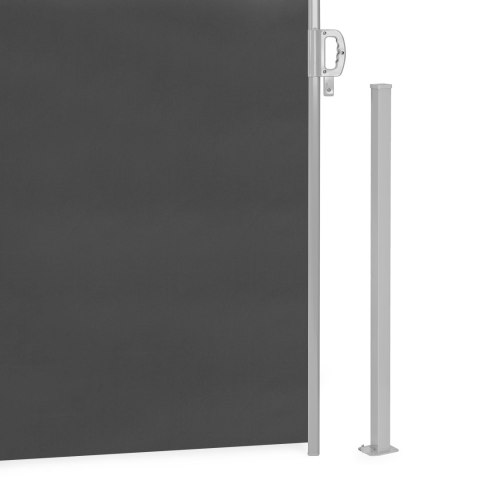 Składana markiza 350x180 cm boczna roleta parawan do ogrodu na taras antracyt MultiGarden MultiGarden