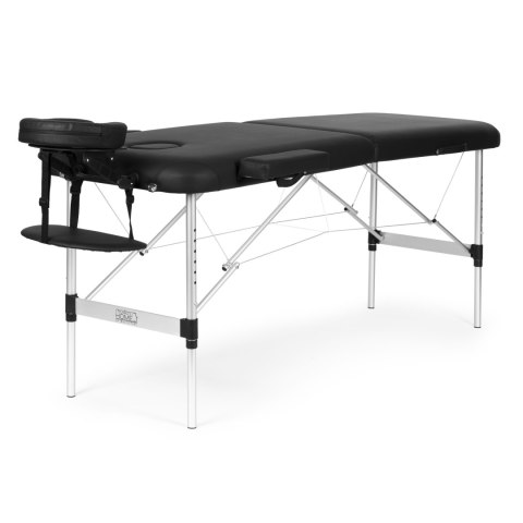 Aluminiowy stół do masażu i rehabilitacji 2-segmentowy składany w walizkę + torba ModernHome ModernHome