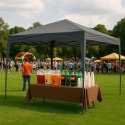 Namiot pawilon ogrodowy 3x3 m rozkładany automatycznie daszek do ogrodu na taras MultiGarden MultiGarden