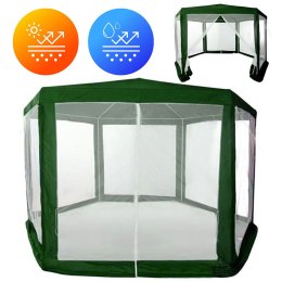 Namiot pawilon ogrodowy handlowy 2x2x2 m z moskitierą zielony MultiGarden MultiGarden