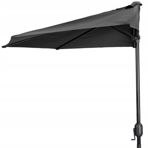 Parasol ogrodowy pół-parasol ścienny na taras 2,7 m szary MultiGarden MultiGarden