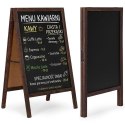 Potykacz stojak reklamowy 83x50 cm dwustronna tablica kredowa ModernHome ModernHome
