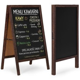 Potykacz stojak reklamowy 83x50 cm dwustronna tablica kredowa ModernHome ModernHome