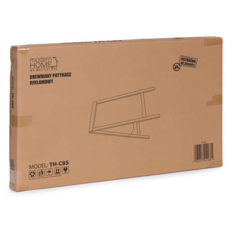 Potykacz stojak reklamowy 83x50 cm dwustronna tablica kredowa ModernHome ModernHome
