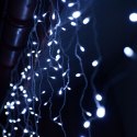 Sople zewnętrzne dekoracyjne lampki światełka 500 LED 19m kurtyna MULTISTORE
