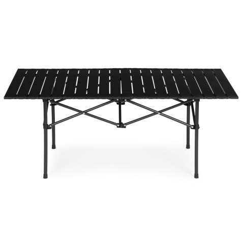 Stolik turystyczny składany 120x55 cm kempingowy z torbą czarny MultiGarden MultiGarden