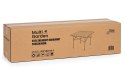 Stolik turystyczny składany 53x55 cm kempingowy z torbą czarny MultiGarden MultiGarden