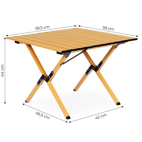 Stolik turystyczny składany 60x60 cm kempingowy z torbą MultiGarden MultiGarden