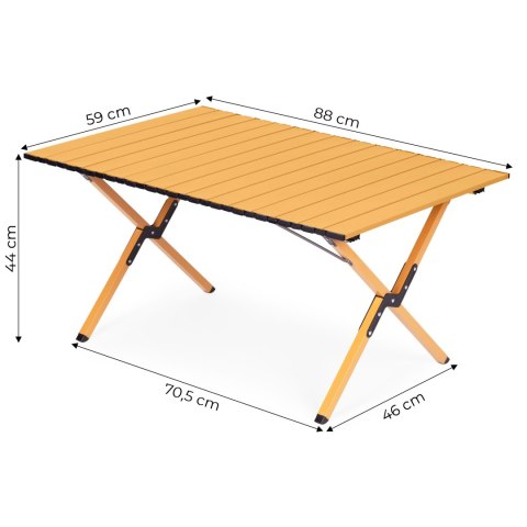 Stolik turystyczny składany 90x60 cm kempingowy z torbą MultiGarden MultiGarden