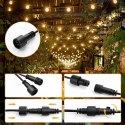 Girlanda ogrodowa świetlna łańcuch 30x LED 20m 9 trybów lampki ogrodowe 9W Bauerkraft