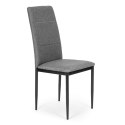 Komplet 4 krzeseł krzesło do jadalni i salonu szare ModernHome ModernHome