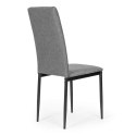 Komplet 4 krzeseł krzesło do jadalni i salonu szare ModernHome ModernHome