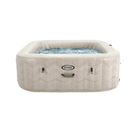 Nadmuchiwane SPA kwadratowe basen z hydromasażem 6 os. 196x71 cm akcesoria premium INTEX 28472 INTEX