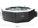 Nadmuchiwane SPA ośmiokątne basen z hydromasażem 4 os. 180x71 cm akcesoria premium INTEX 28458 INTEX