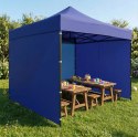 Pawilon ogrodowy eventowy automatyczny samorozkładalny namiot 3x3 m niebieski MultiGarden MultiGarden