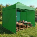 Pawilon ogrodowy eventowy automatyczny samorozkładalny namiot 3x3 m zielony MultiGarden MultiGarden