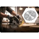 Pilarka tarczowa do drewna 1200 W Humberg HM-420 piła z prowadnicą odsysanie pyłu