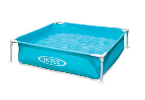 Basen stelażowy kwadratowy brodzik dla dzieci 122x122x30 cm INTEX 57173 INTEX