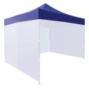 Dach poszycie 3x3 m do namiotu pawilonu ogrodowego 420D PVC niebieski MultiGarden MultiGarden