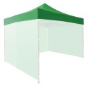 Dach poszycie 3x3 m do namiotu pawilonu ogrodowego 420D PVC zielony MultiGarden MultiGarden