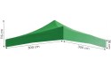 Dach poszycie 3x3 m do namiotu pawilonu ogrodowego 420D PVC zielony MultiGarden MultiGarden