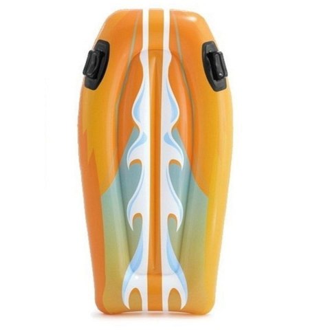 Deska do pływania dmuchana z uchwytami dla dzieci INTEX 58165 ORANGE INTEX