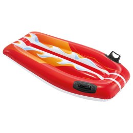 Deska do pływania dmuchana z uchwytami dla dzieci czerwona INTEX 58165 RED INTEX