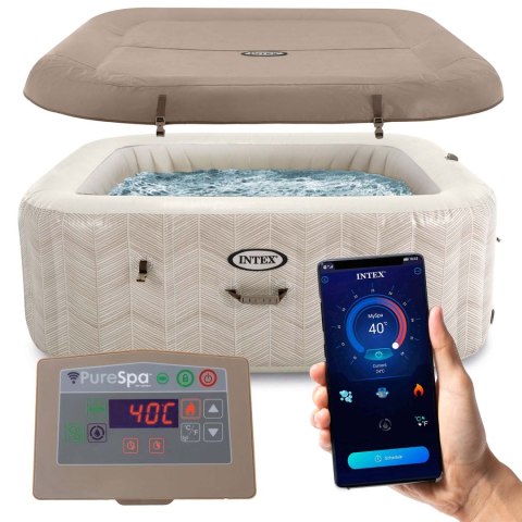 Dmuchane SPA z hydromasażem 4 osobowe INTEX 28446