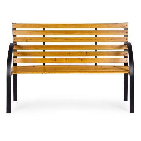 Drewniana ławka ogrodowa z oparciem 122x57 cm parkowa MultiGarden MultiGarden