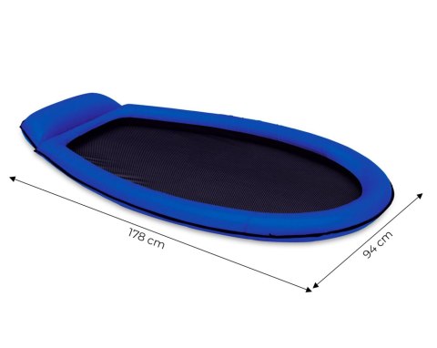 Materac plażowy z siateczką do pływania chłodzący niebieski INTEX 58836 BLUE INTEX