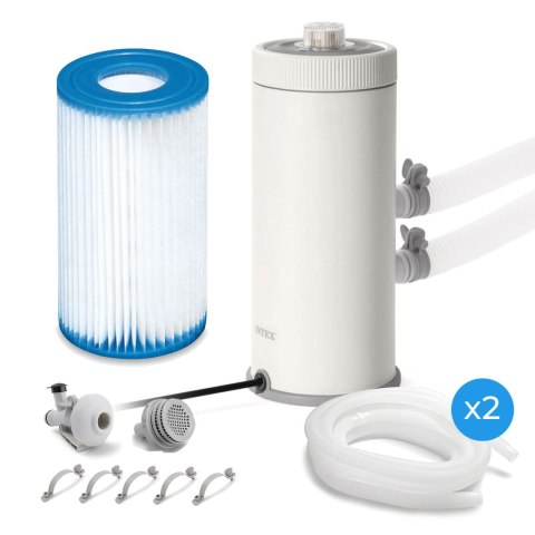 Pompa filtrująca do basenu 3785 L/h filtr + elementy instalacyjne INTEX 26638 INTEX