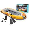 Ponton dmuchany Challenger 3 3-osobowy pompka 2 wiosła INTEX 66313 INTEX