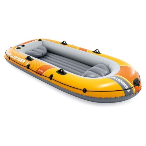 Ponton dmuchany Challenger 3 3-osobowy pompka 2 wiosła INTEX 66313 INTEX