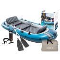 Ponton dmuchany Excursion 5 5-osobowy pompka 2 wiosła torba INTEX 66325 INTEX