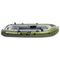 Ponton dmuchany Seahawk 3 3-osobowy pompka 2 wiosła INTEX 66333 INTEX